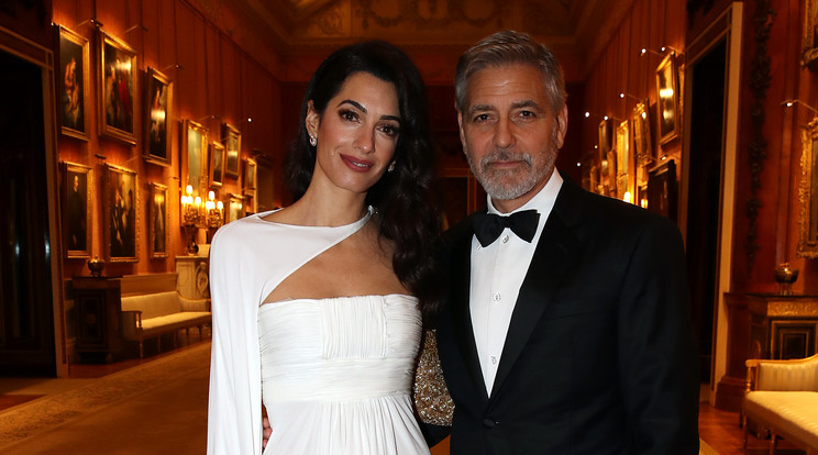 Amal és George Clooney /Fotó: GettyImages