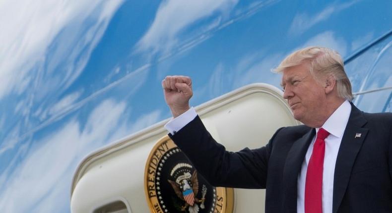 Under a spotlight since stunning the world with an improbable victory US President Donald Trump has struggled to convert campaign promises into tangible achievements