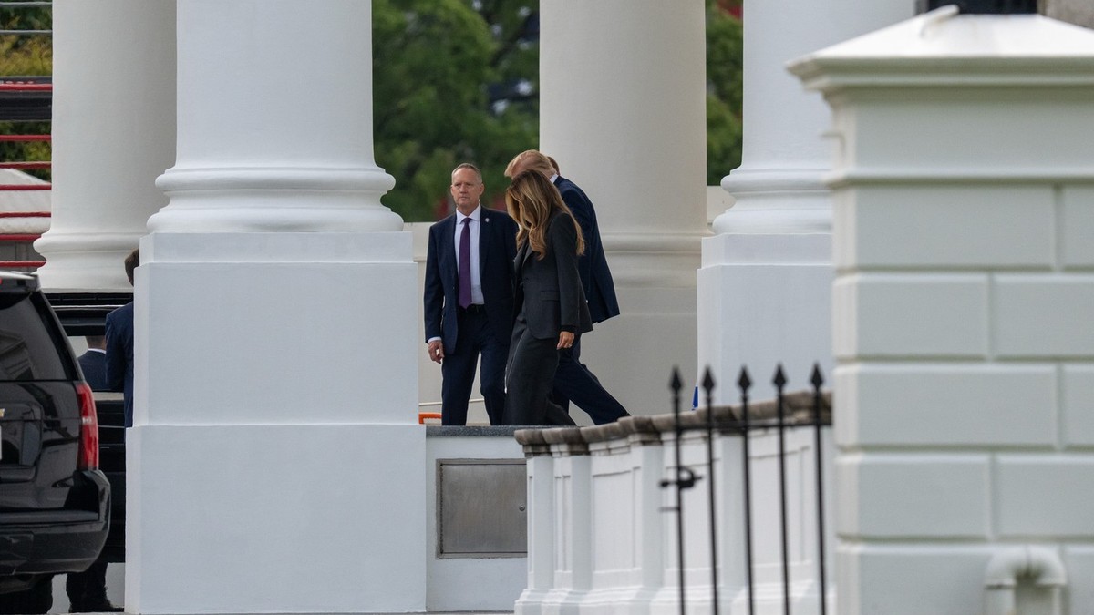 Melanija Tramp sa Donaldom Trampom