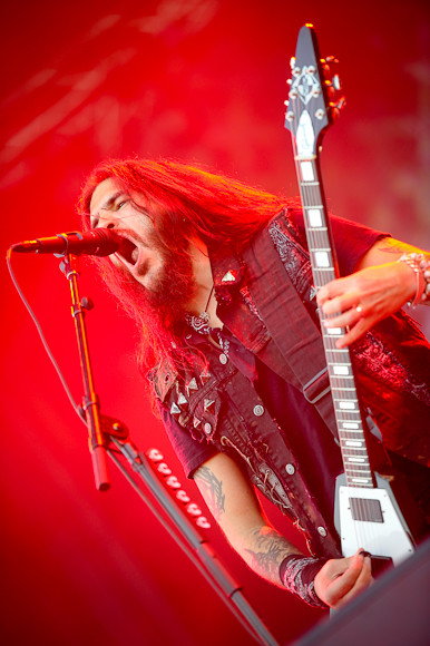 Machine Head na festiwalu Sonisphere 2012 w Warszawie (fot.Artur Rawicz/Onet)