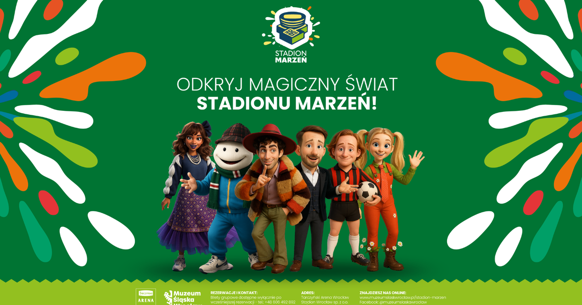Stadion Marzeń jako szkolna wycieczka lub rodzinna przygoda