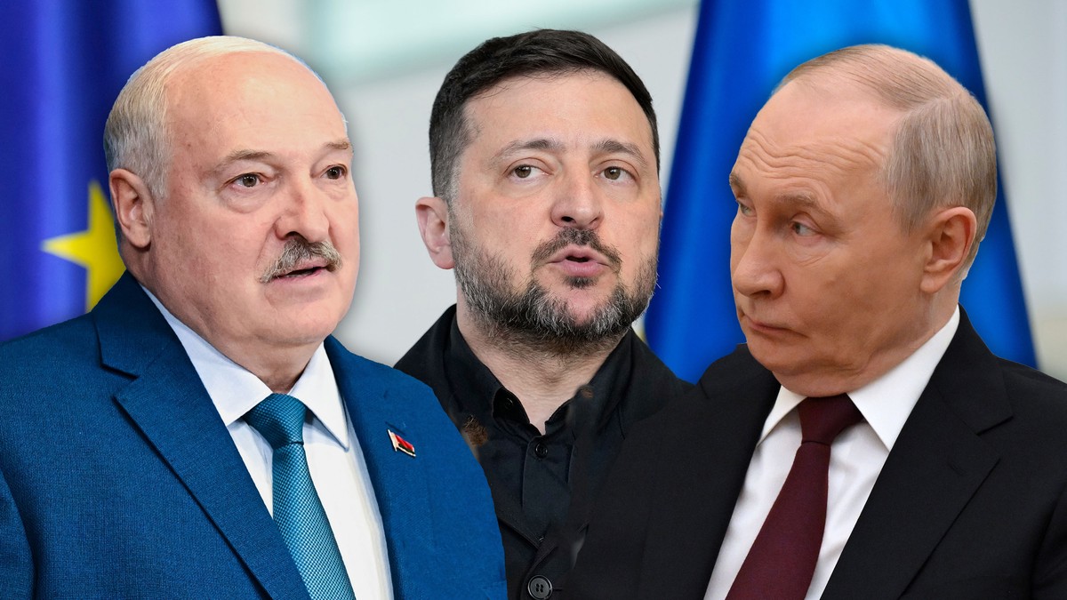 Lukašenko Zelenski Putin