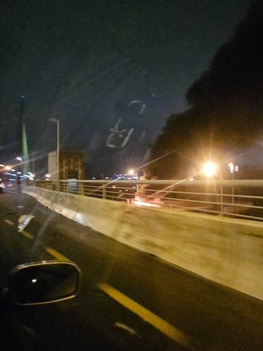 Požar na Mostu na Adi