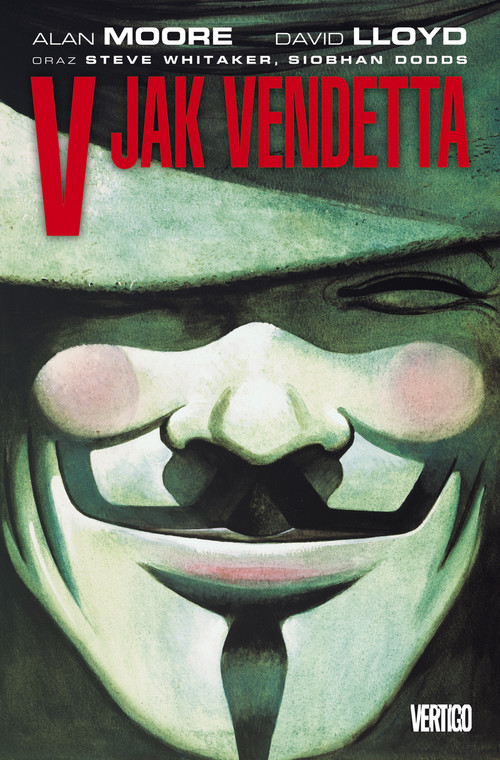 "V jak Vendetta" (okładka)