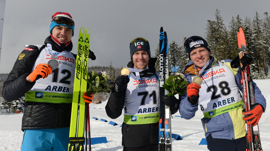 Od lewej: Petr Paszczenko, Erlend Bjoentegaard, Lukas Fratzscher