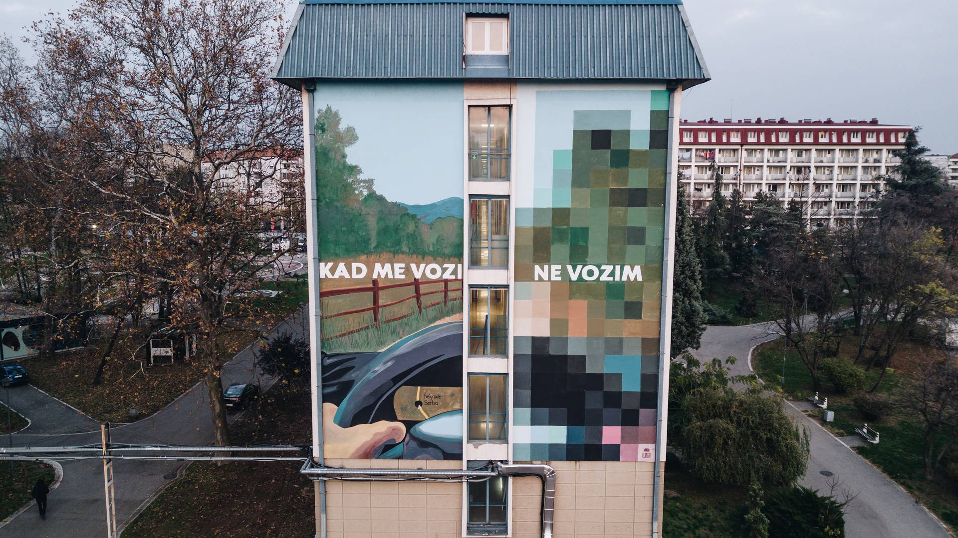 Novi mural sa snažnom porukom osvanuo u Beogradu