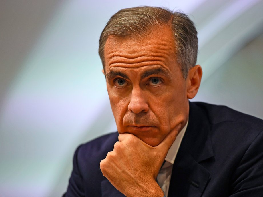 Bank of England Governor Mark Carney.