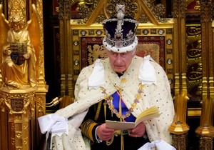 Kralj Čarls u britanskom parlamentu