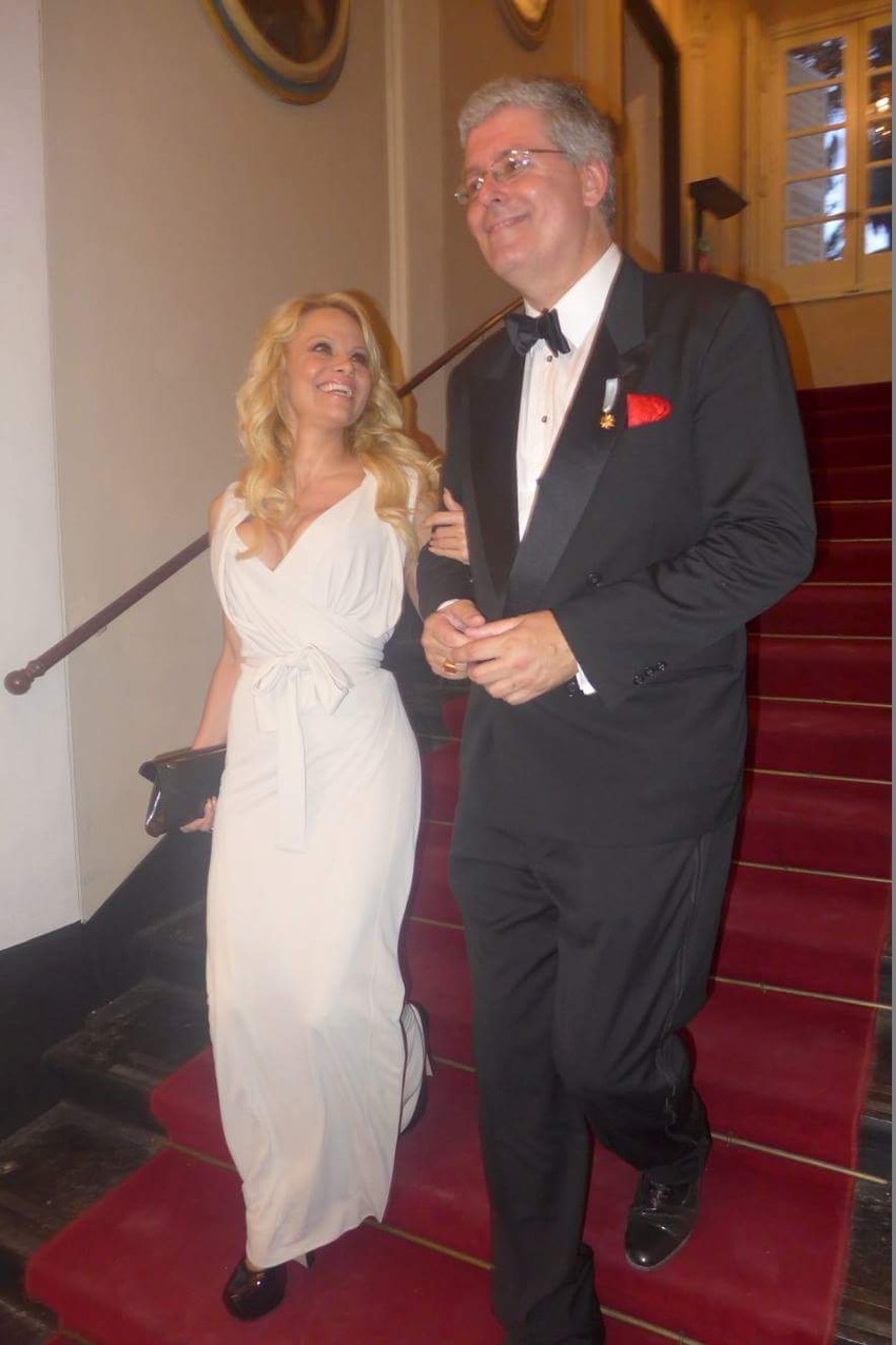 Černetić sa Pamelom Anderson