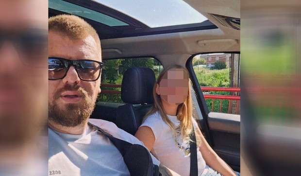 Marko Janjušević Janjuš sa ćerkom Krunom 