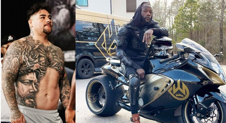 BOXING: Deontay Wilder shows off new bike ahead of Andy Ruiz fight