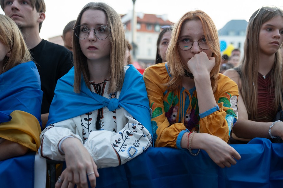 Święto Niepodległości Ukrainy w Warszawie, Plac Zamkowy 24.08.2023