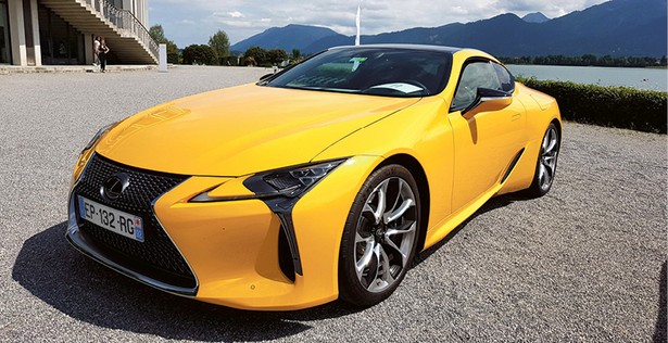 Lexus LC500 fot. Materiały prasowe