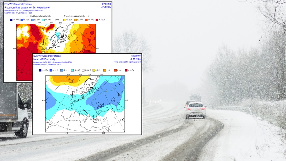 Zmiana w prognozach na kolejne miesiące. Ta zima może być zupełnie inna