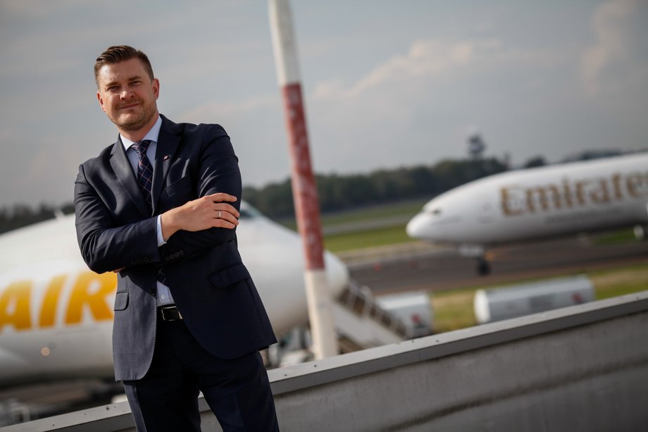 Marcin Opaliński, prezes LS Airport Services