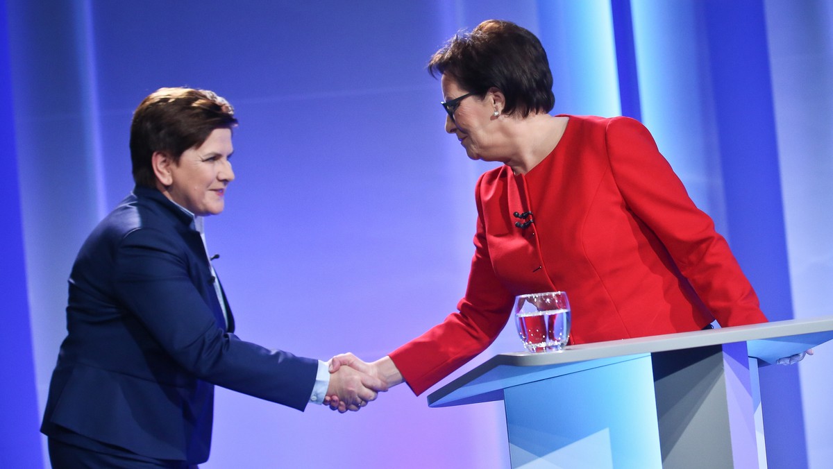 Beata Szydło i Ewa Kopacz