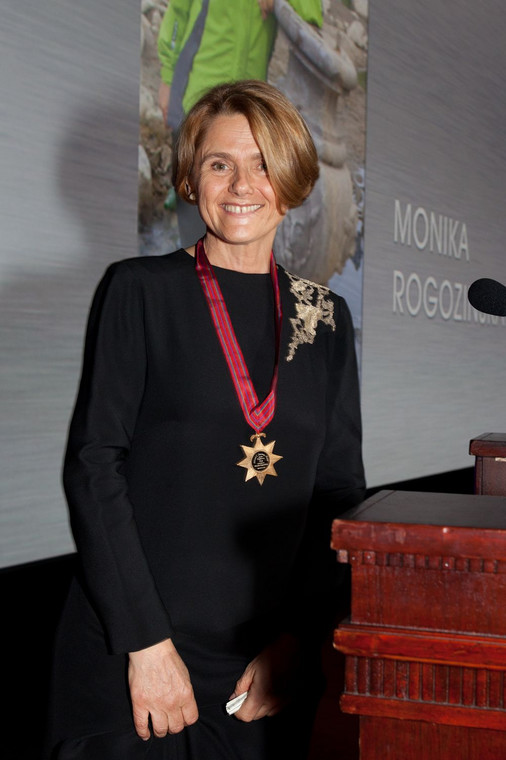 Monika Rogozińska w Waldorf Astoria 2013 r.