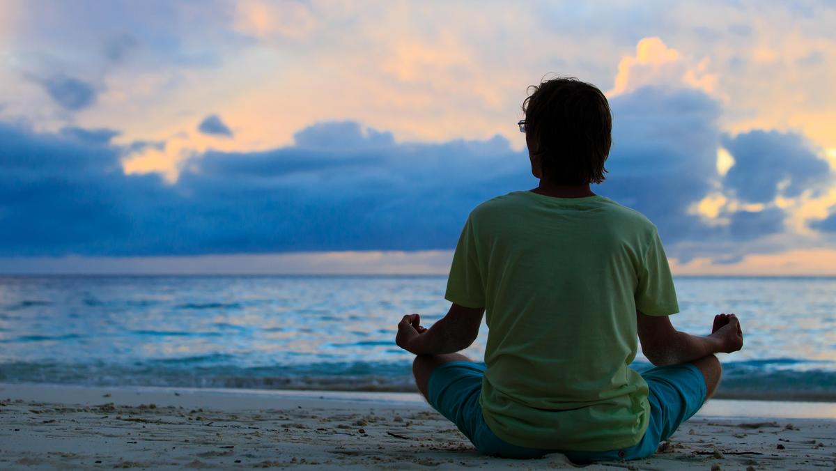 medytacja stres spokój