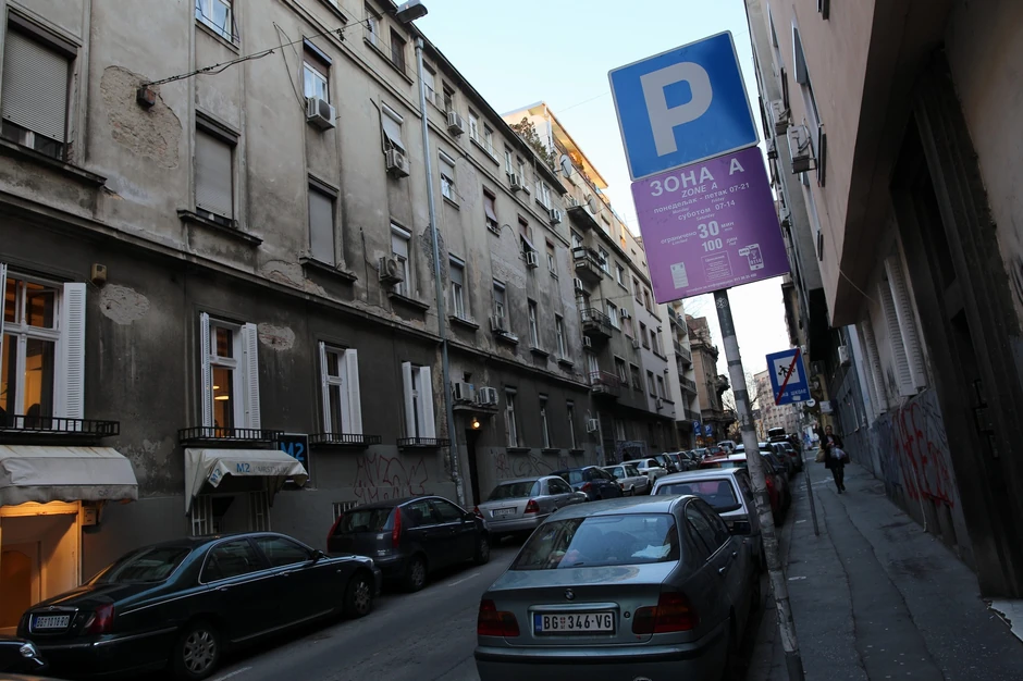 Nova A zona obuhvataće praktično Kosančićev venac i okolinu