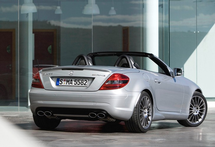 Tak wygląda najnowsza odsłona mercedesa SLK 55 AMG