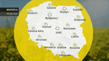 Weekendowa prognoza pogody dla Polski: 8-9 sierpnia
