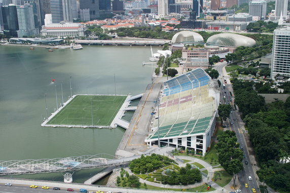 The Float at Marina Bay w Singapurze