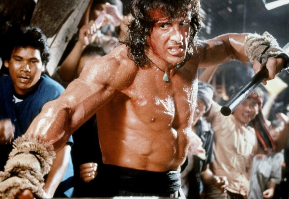 Stallone a Rambo 3-ban (Fotó: RAS-archív)