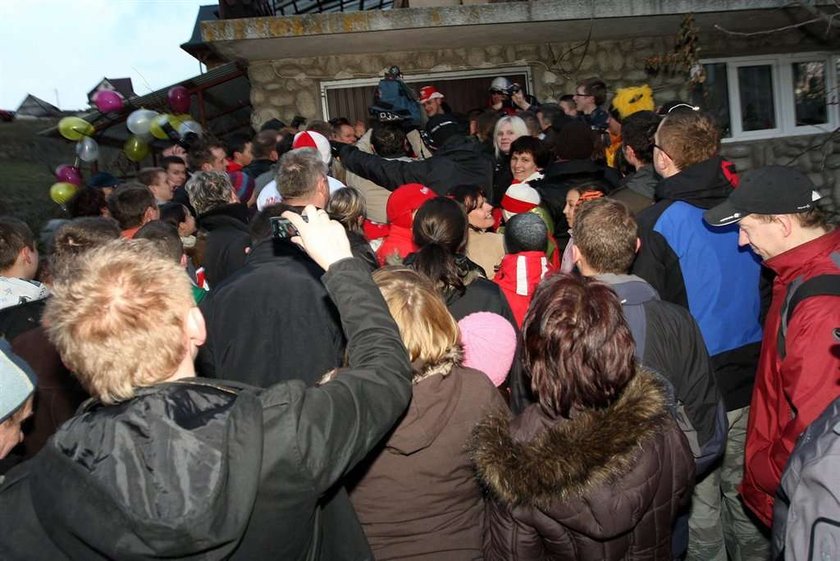 Gorące powitanie narciarki w jej rodzinnej miejscowości