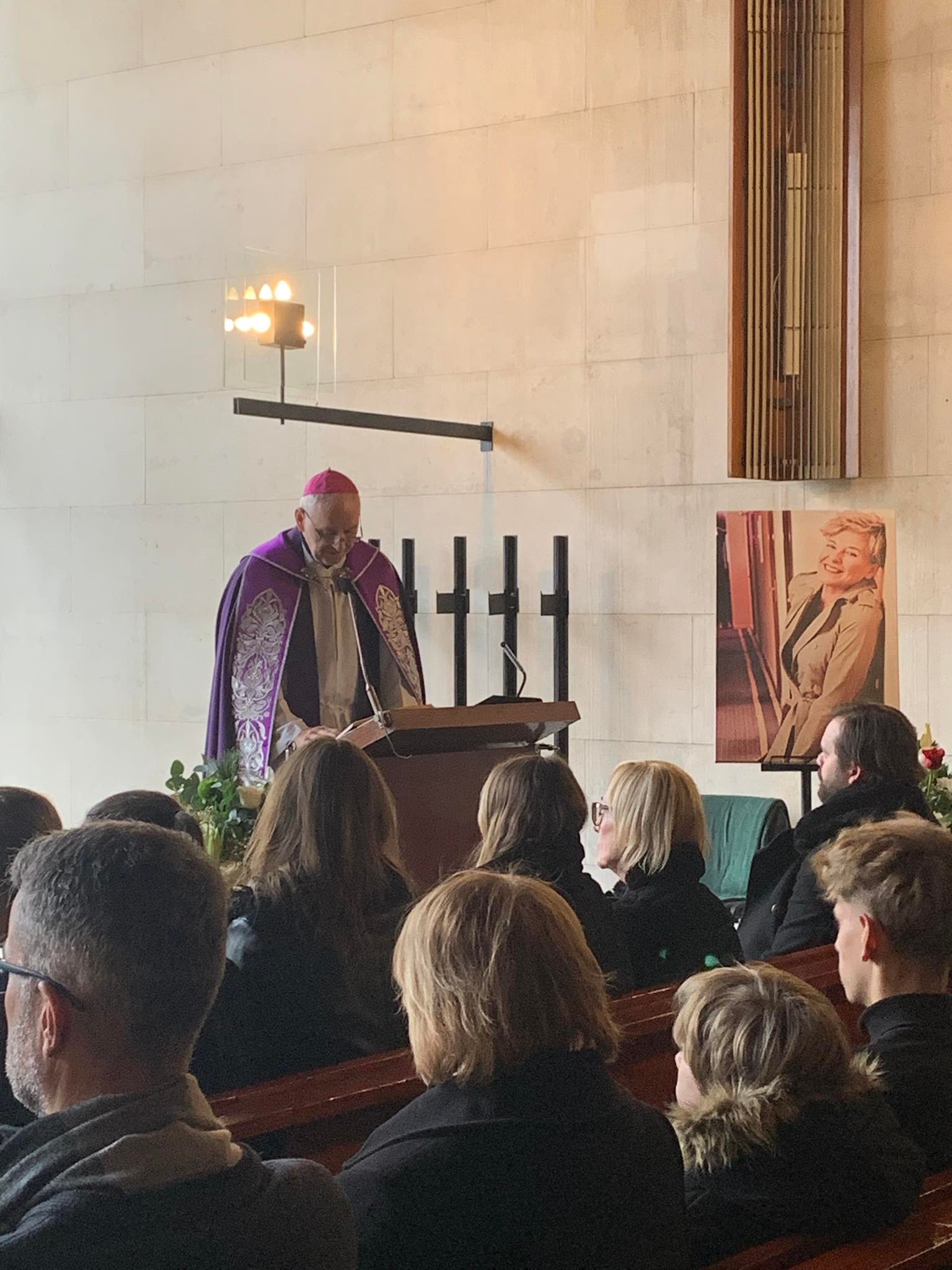 Posledná rozlúčka s Oľgou Feldekovou.