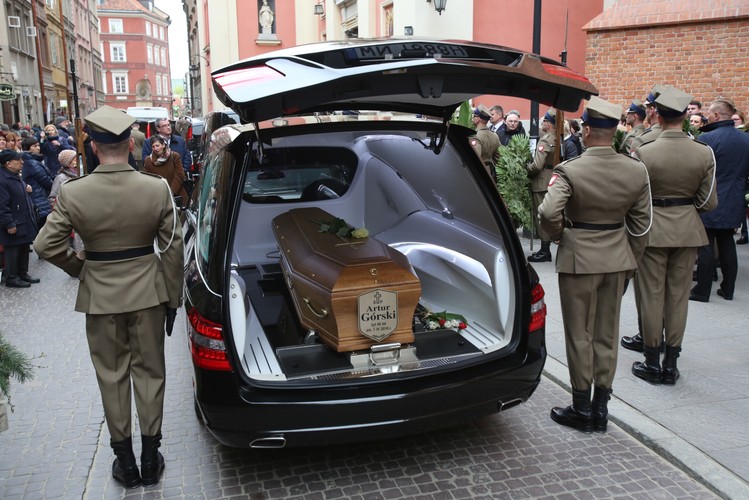Pogrzeb posła PiS Artura Górskiego