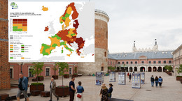 Najnowsza mapa zakażeń COVID-19 w Europie