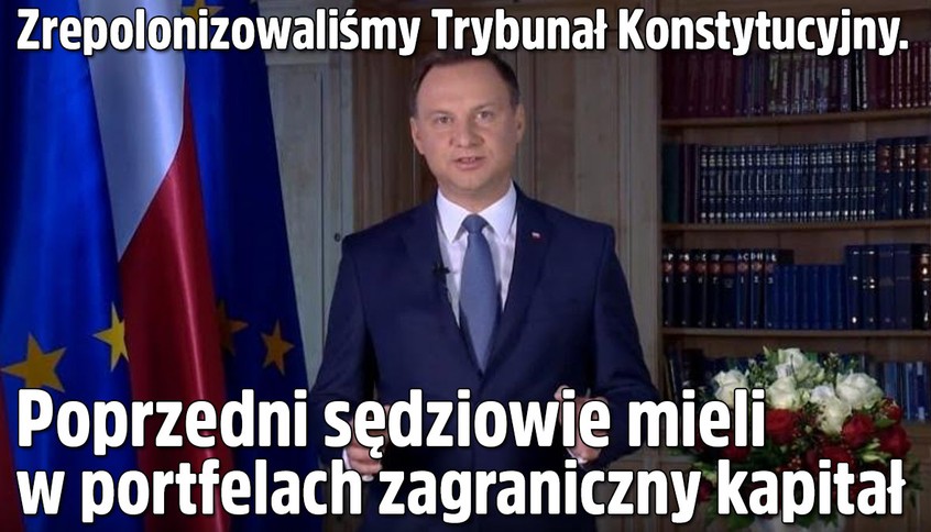 Memy O Trybunale Konstytucyjnym Nowych Sedziach I Oredziu Prezydenta