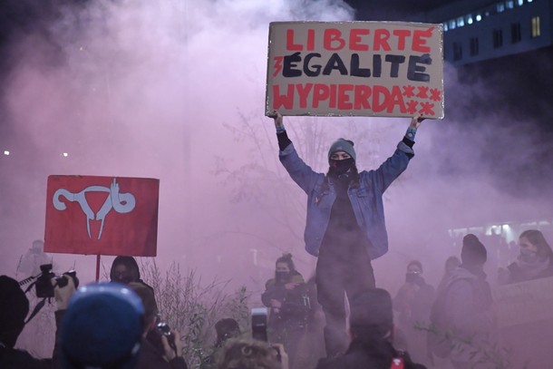 Protest Strajku kobiet, Warszawa 18.11 