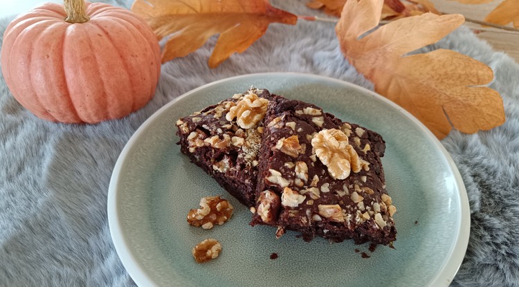 Isteni finom lett a cukkinis brownie Fotó: Szűts Petra