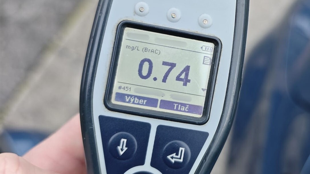 Vodič jazdil vo Veľkých Bieliciach pod vplyvom alkoholu. 