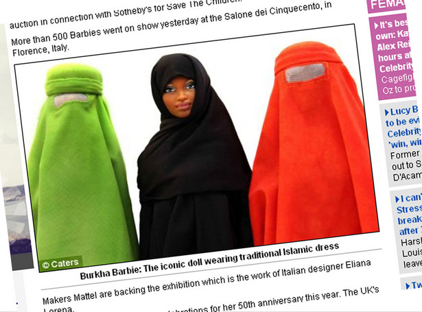 Barbie przechodzi na islam?