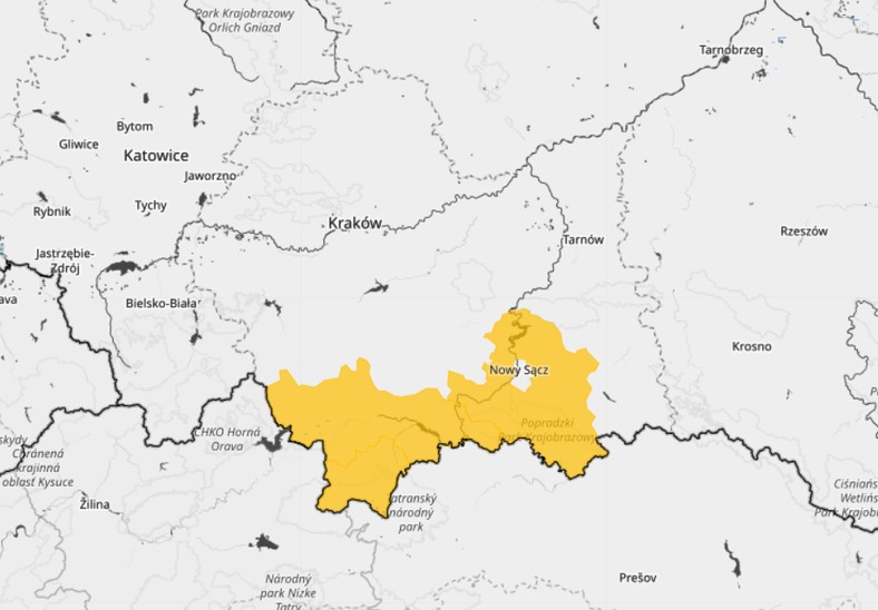 Ostrzeżenia przed przymrozkami obowiązują dla południowej Małopolski