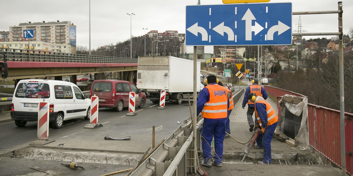 Kolejny remont Estakady Kwiatkowskiego