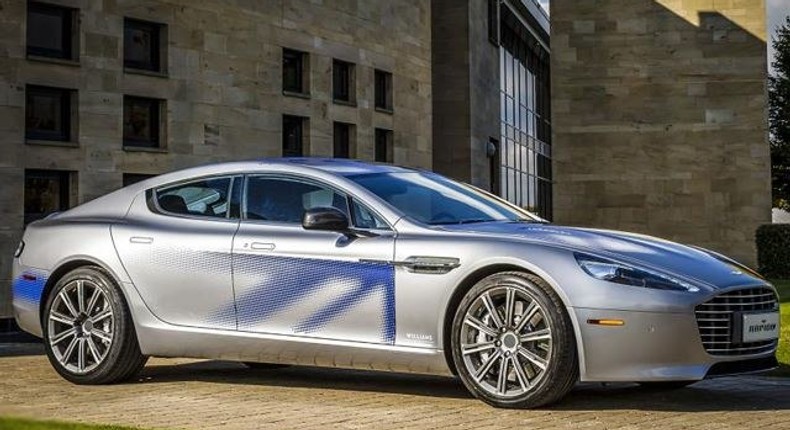  electric RapidE S sports sedan concept