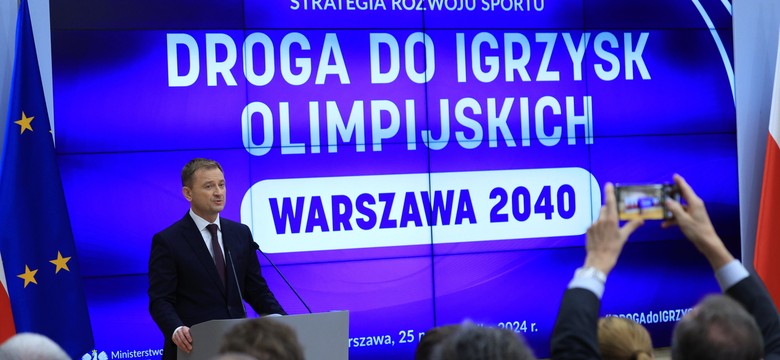 Minister sportu: Stać nas na igrzyska olimpijskie. Polska się bogaci
