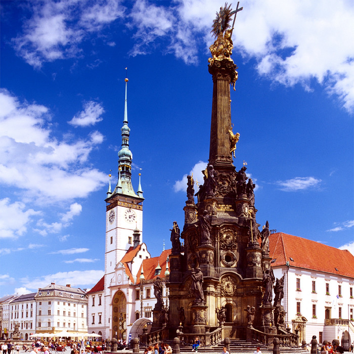 Olomouc, rynek i kolumna