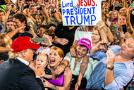 Wybory 2016 – Donald Trump podczas kampanii wyborczej.