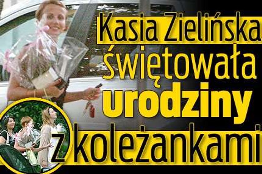 Zielińska świętowała urodziny z koleżankami