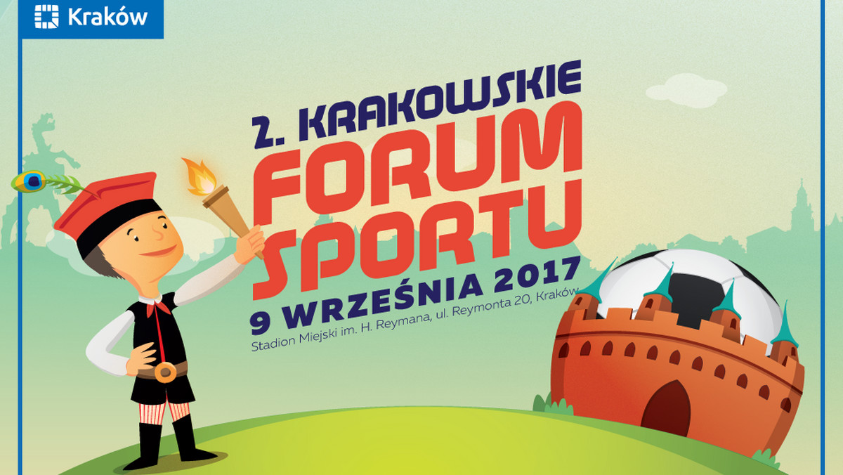 W Krakowie na Stadionie Miejskim im. H. Reymana już jutro odbędzie się 2. Krakowskie Forum Sportu. Organizatorzy przygotowali moc atrakcji dla każdego miłośnika sportowych wrażeń - niezależnie od wieku. Wydarzenie potrwa od 9.00 do 16.00.