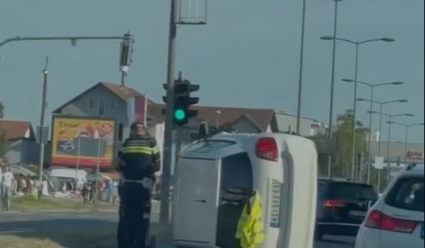 Saobraćajna nesreća kod Najlon pijace