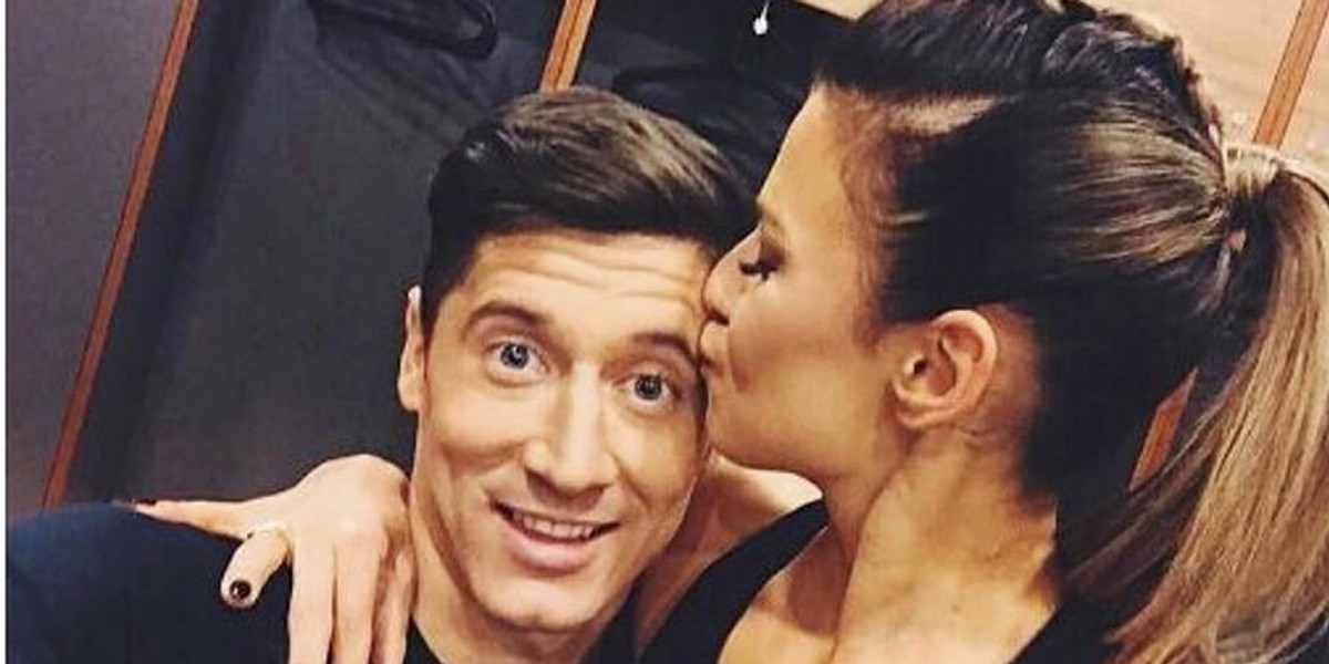 Anna Lewandowska i Robert Lewandowski