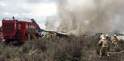 Katastrofa samolotu pasażerskiego w Meksyku