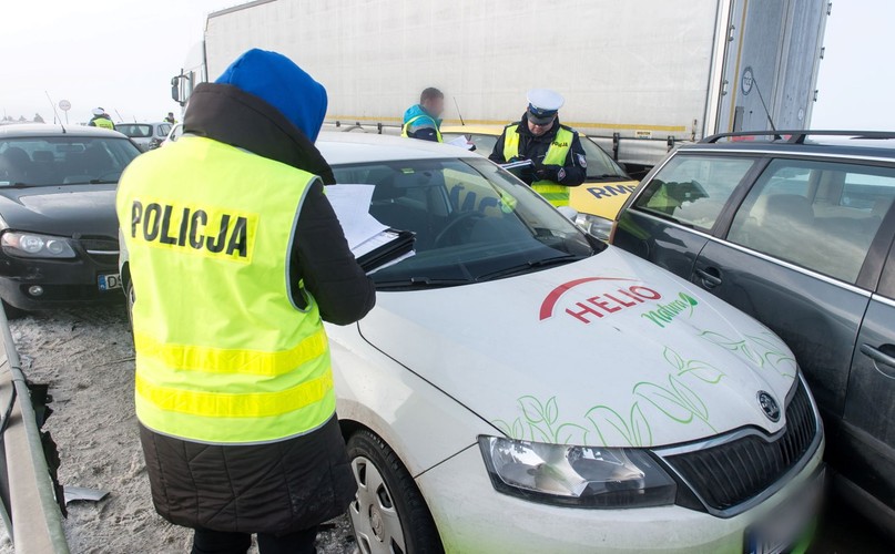 Dolnośląskie. Karambol między Świdnicą a autostradą A4