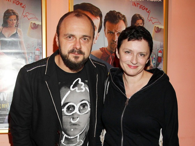 Arkadiusz Jakubik i Agnieszka Matysiak