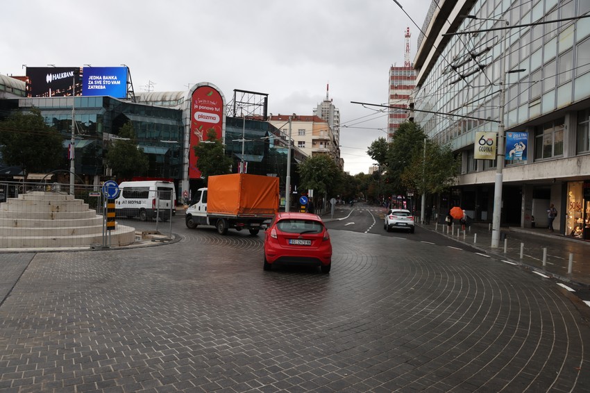 Ulice u centru Beograda, nakon završenih radova, ponovo otvorene za saobraćaj